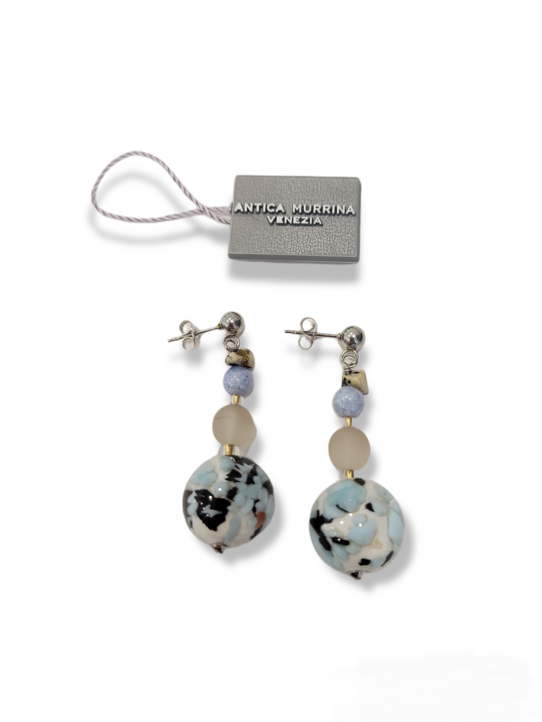 ORECCHINI MADDALENA AZZURRO - Earrings - Island Collection