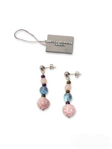 ORECCHINI BURANO ROSA - Earrings - Island Collection