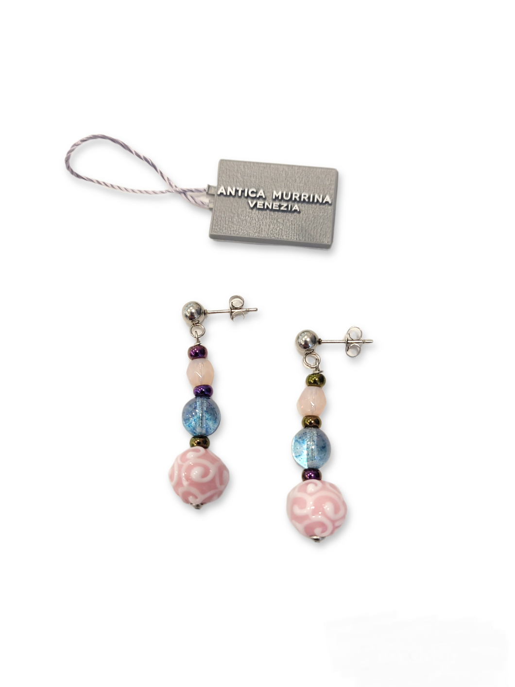 ORECCHINI BURANO ROSA - Earrings - Island Collection