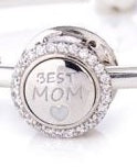 CHARM IN ARGENTO 925 BEST MOM