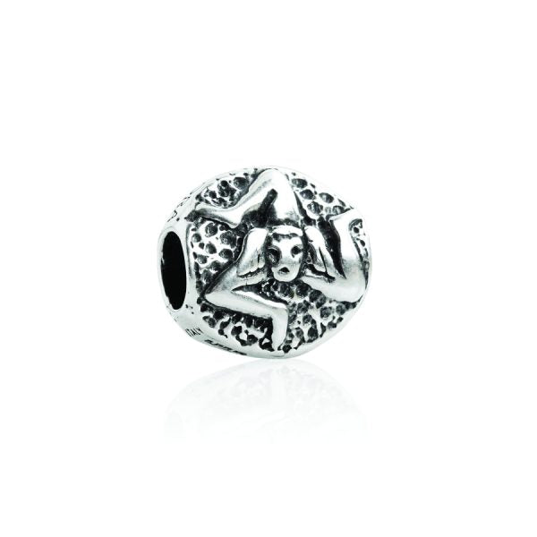 CHARM IN ARGENTO 925 TRINACRIA