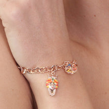 Carica l&#39;immagine nel visualizzatore di Gallery, BYSIMON - Bracciale ciondolo testa di moro siciliana
