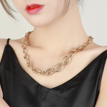 Carica l&#39;immagine nel visualizzatore di Gallery, #BrandGioielli - Collana Maglia Ovale dorata - Kadabra Lifestile
