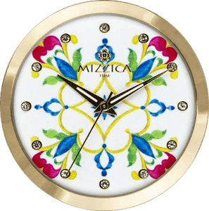 MIZZICA Time - Orologio Keramos – MC106 - Clock with typical symbol